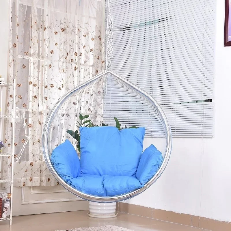 
Acrylic stainless steel swing chair long chain tree swing D204 