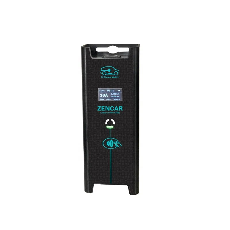  Zencar 11kw three phase portable type 2 ev charger 400V