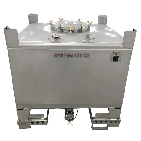 stainless steel 1000L honey bulk storage tank