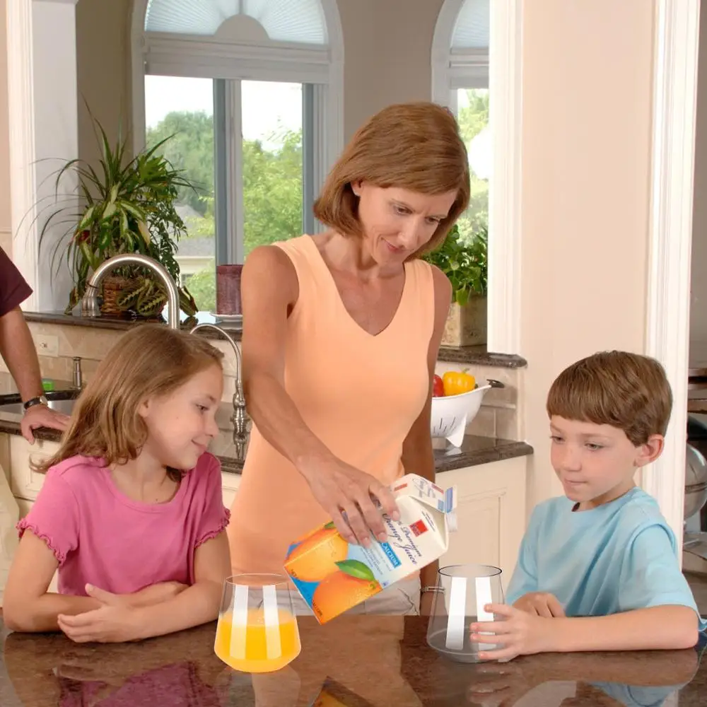 Customized logo promotional gifts great fit party cheer premium designs Tritan crystal clearly 14oz 16oz whisky glass set