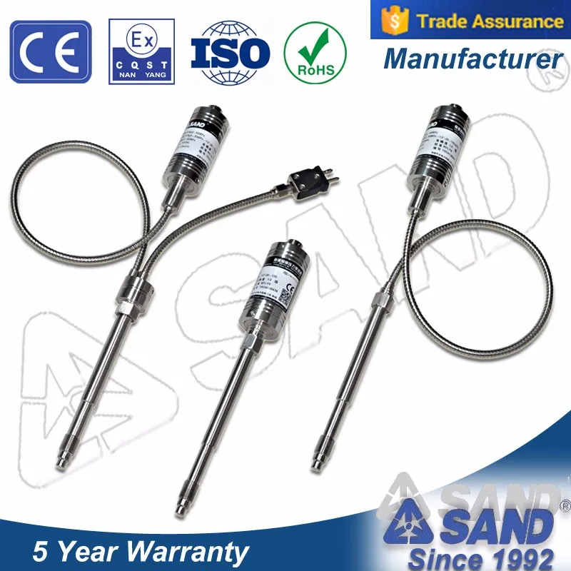 1/2'-20 PT4616B-35MPa high accuracy melt pressure transmitter(0.5%F.S)