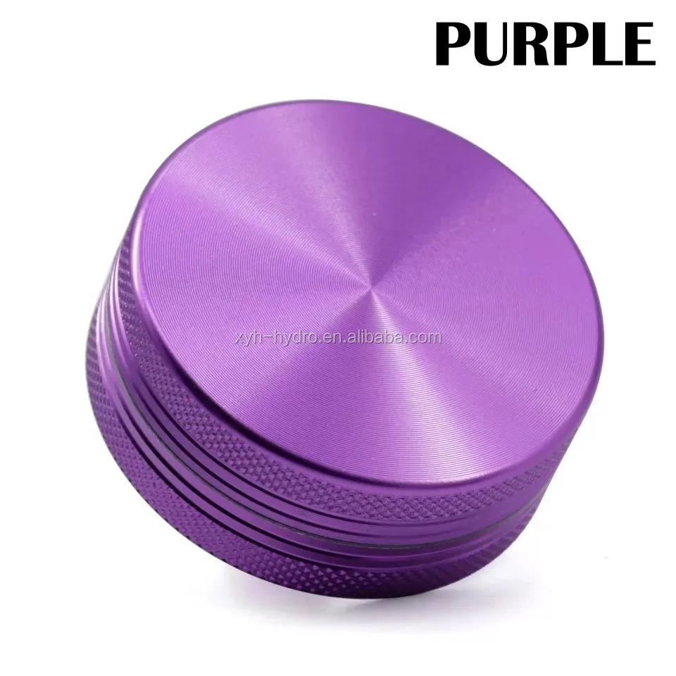
2Parts Amazon Best Selling Smoking Accessories Aluminum weed tobacco grinder 