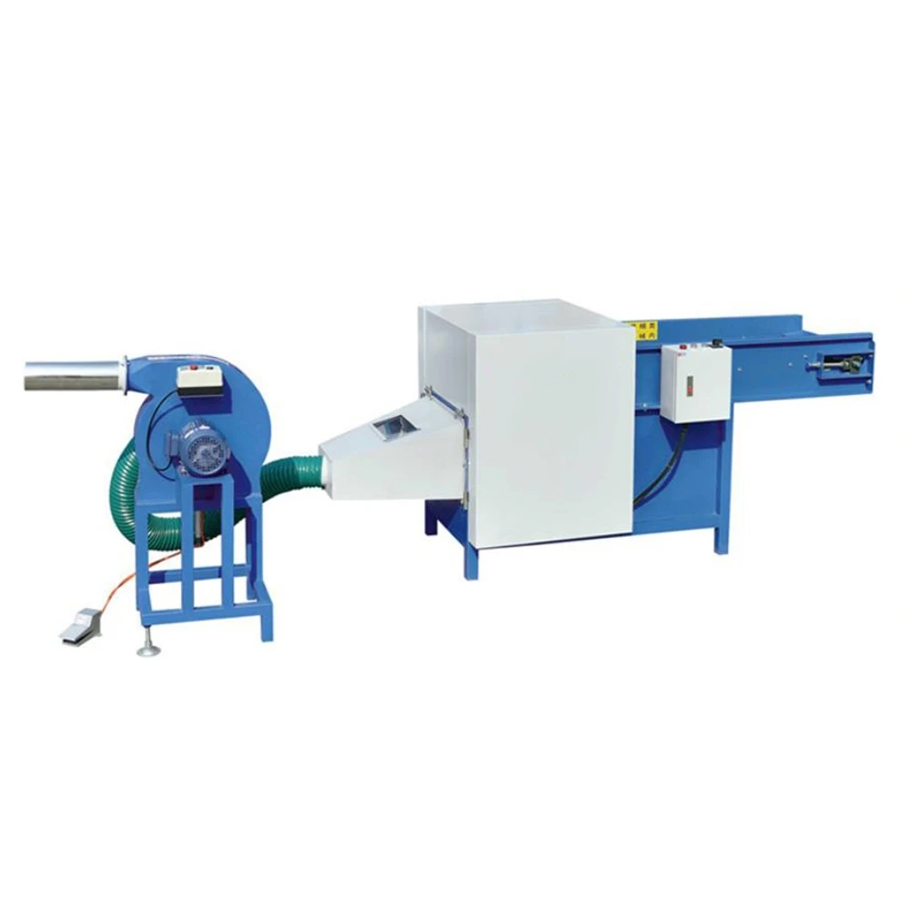 fiber opening filling machine pillow making machine
