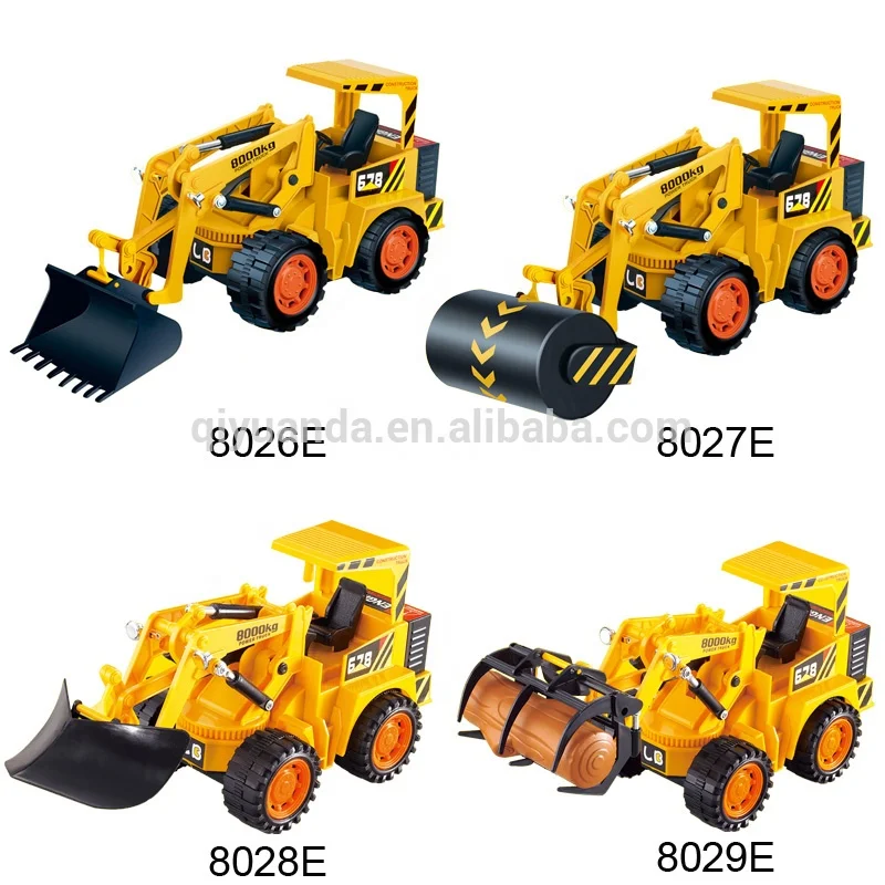 5 channel RC tractor toy electric engineer forklift  include battery and charger