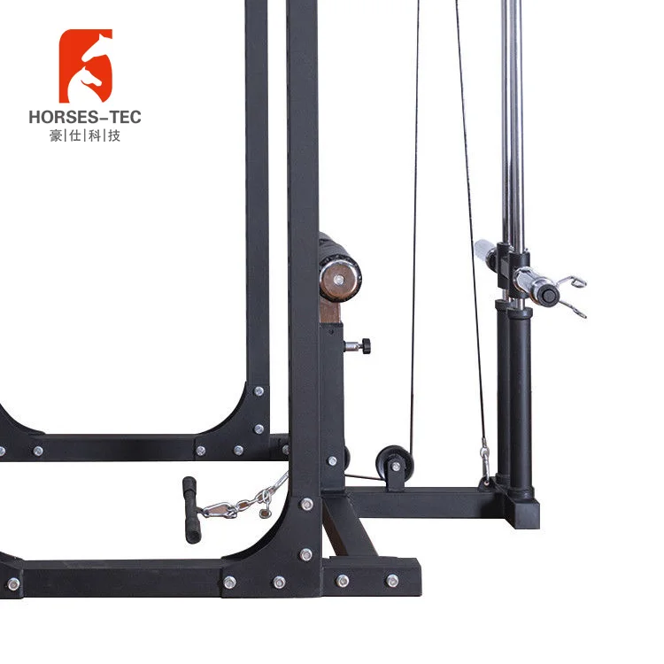 Professional multifunction power rack squat cage gym equipment