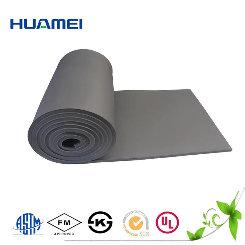 
Round rubber foam spong insulation fire resist close cell foam 