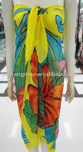 Большой размер рекламных саронг