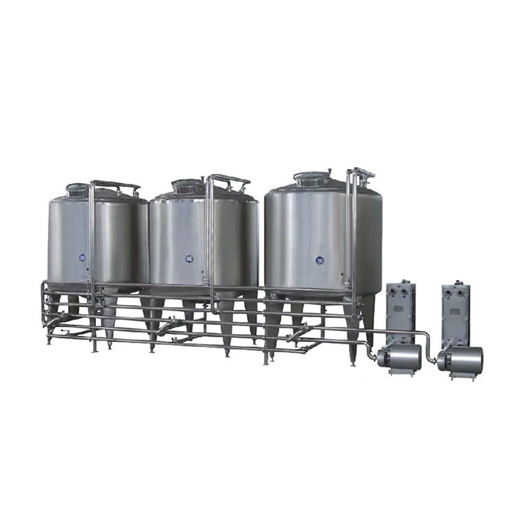 Factory price fully automatic cip cleaning system