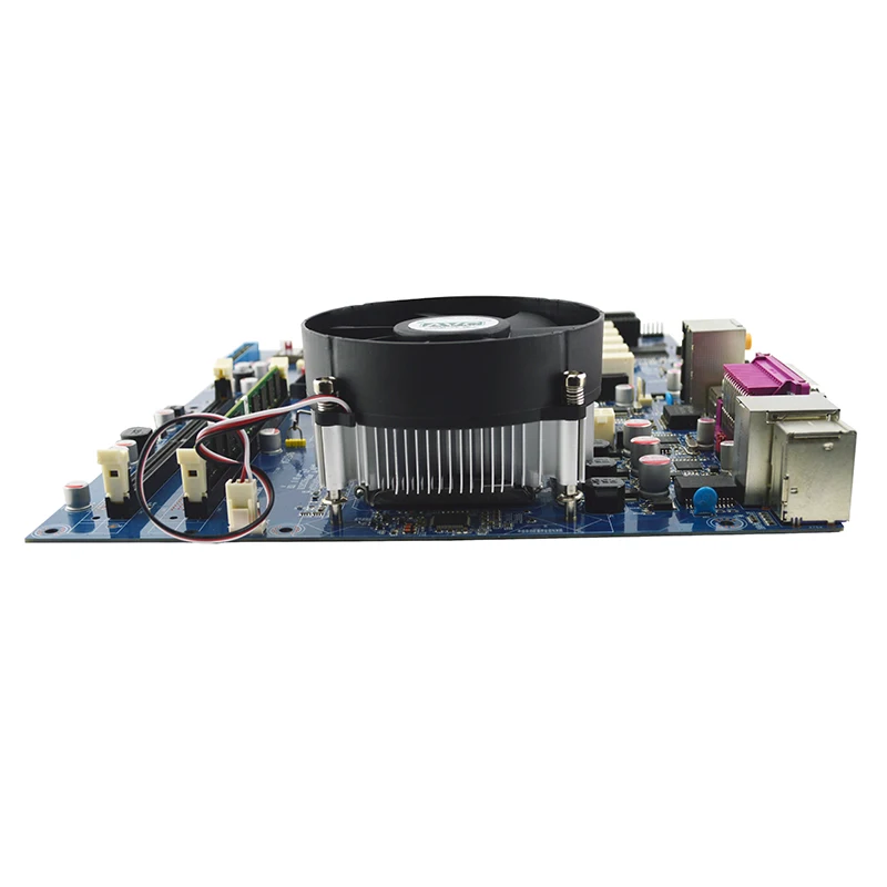 
cheap lga775 motherboard with DDR2 and 2 ISA slot 