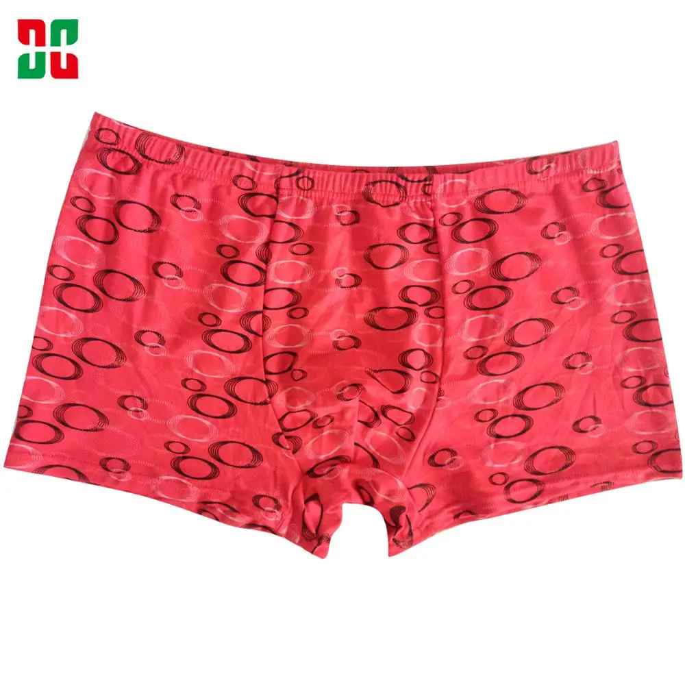 Изображения Шелковая нейлон нижнее белье шорты мужские боксер