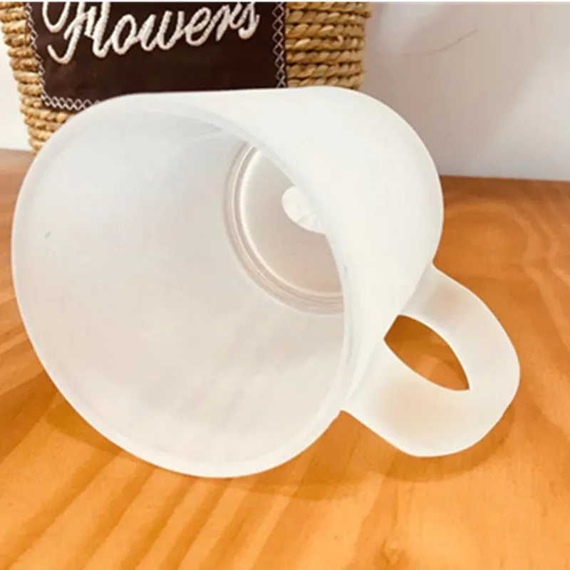 Rubysub M005 Hot Selling Sublimation Frosted Glass Mug High Quality 11oz Round Handle Glass Cup