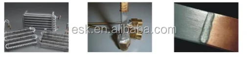 aluminum flux cored solder  wire rod for brazing welding Al-Cu