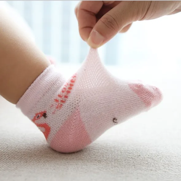 summer cute kids socks cartoon breathable socks for boy