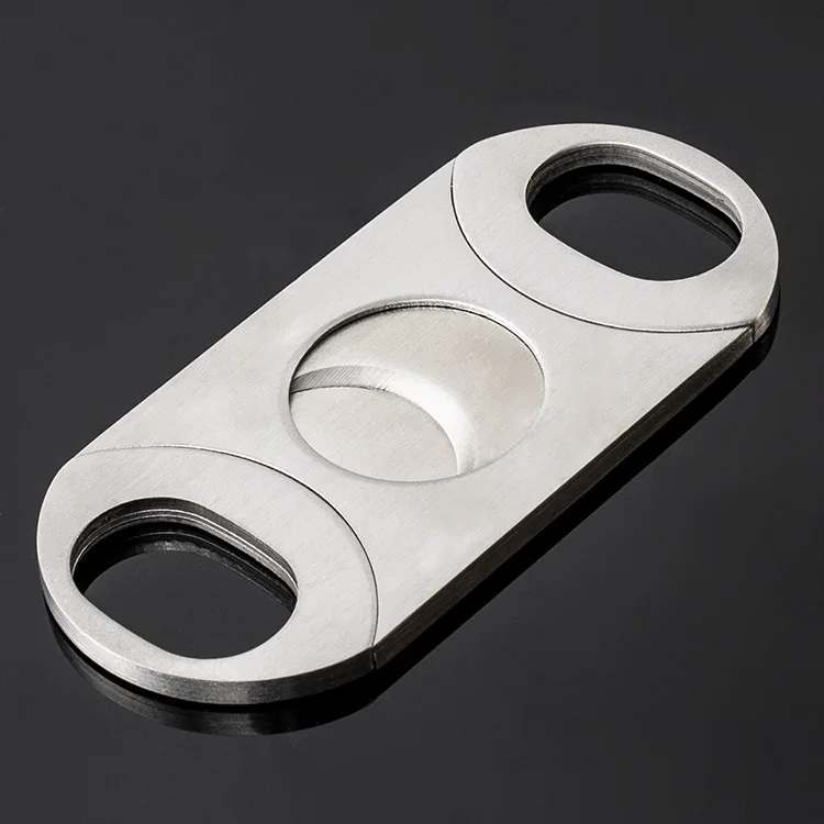 Stainless steel cigar cutter scissors accessories 64 ring gauge CM-B021