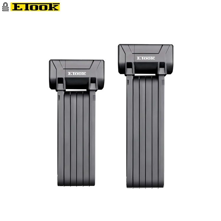 ETOOK High Strength Stainless Steel Rivets Folding Bike Lock For Ebike/Escooter/Motorbike