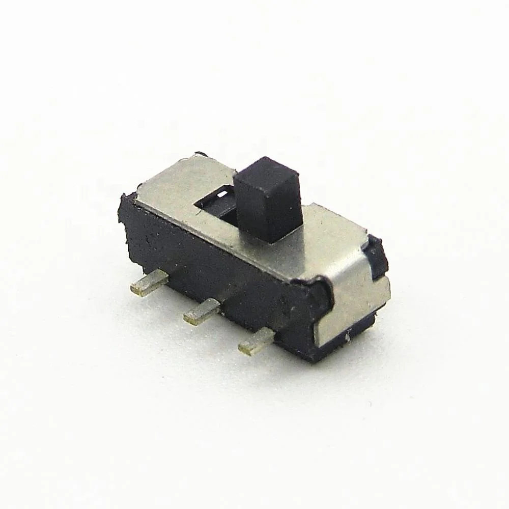 2p2t 6V Smd Smt 2 Position 6 Pin Mini Small Right Angle Smt Type Micro Sliding Switch