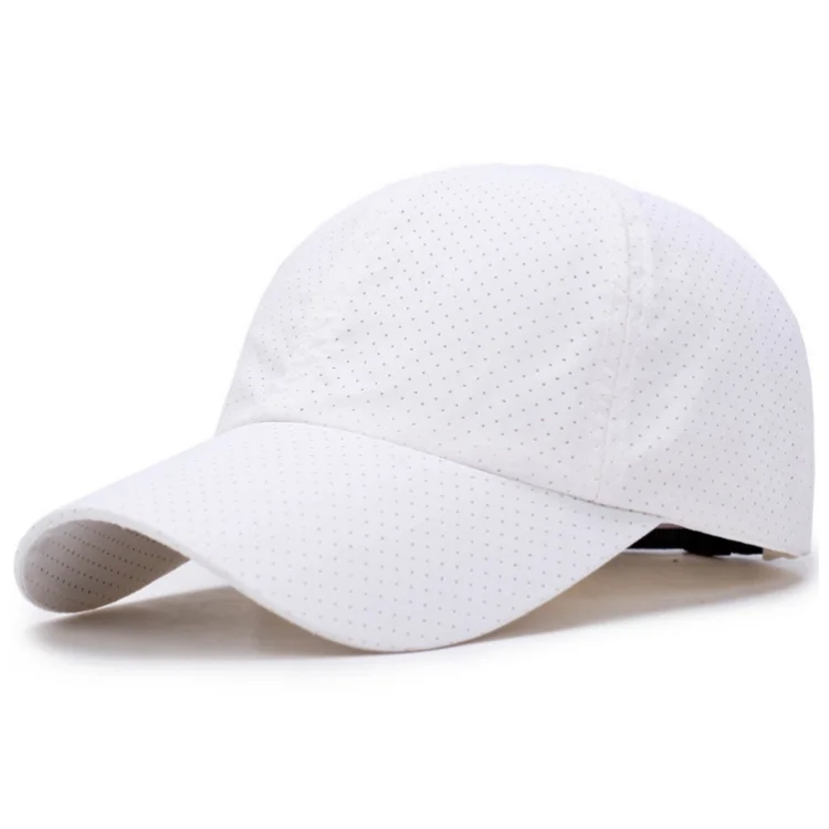 
Custom High Quality 100% Polyester Summer Cool Running Golf Hats Baseball Cap 