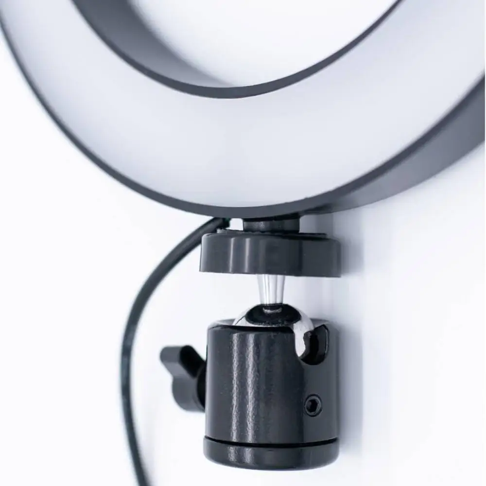 Photo three color optional fill light stand 6 inch bi-color LED ring light portable selfie beauty cell phone led ring