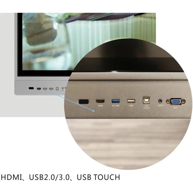 
For Education equipment 65 inch multi touch interactive flat panel all in one PC display 