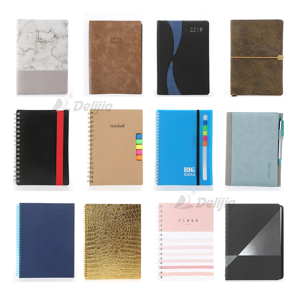 Custom personalized diary with lock security officers loose leaf spiral notebook