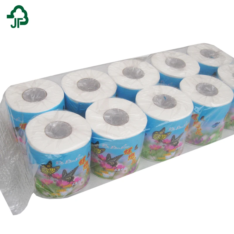 High Quality Soft And White Poly Bag Packing Toilet Paper