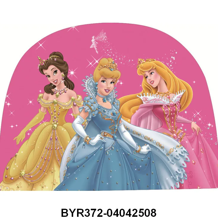 Новые милые Мультяшные шапочки для плавания с принтом, шапочки для плавания для детей, детские шапочки для плавания из полиэстера