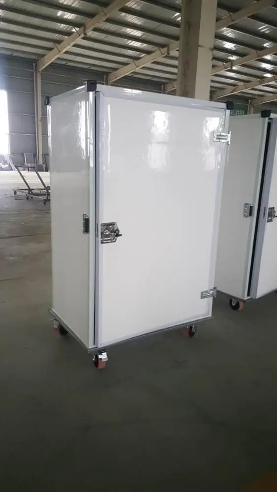 DC Meat/Vegetable/Fish/Food Cold Storage Mobile Freezer Cold Chain Box for Pickup Truck/ Refrigerated Tricycle