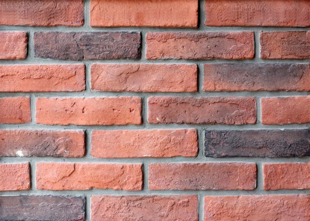 old red faux brick wall  stone panels wholesale tiles and building material