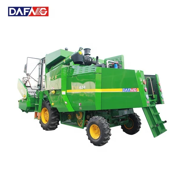 
High Quality Wheel Type Self-propelled Wheat Combine Harvester Factory 