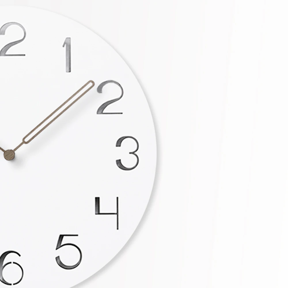 Preciser Custom Manufacture Large Carved Decorate Wooden Wall Clock