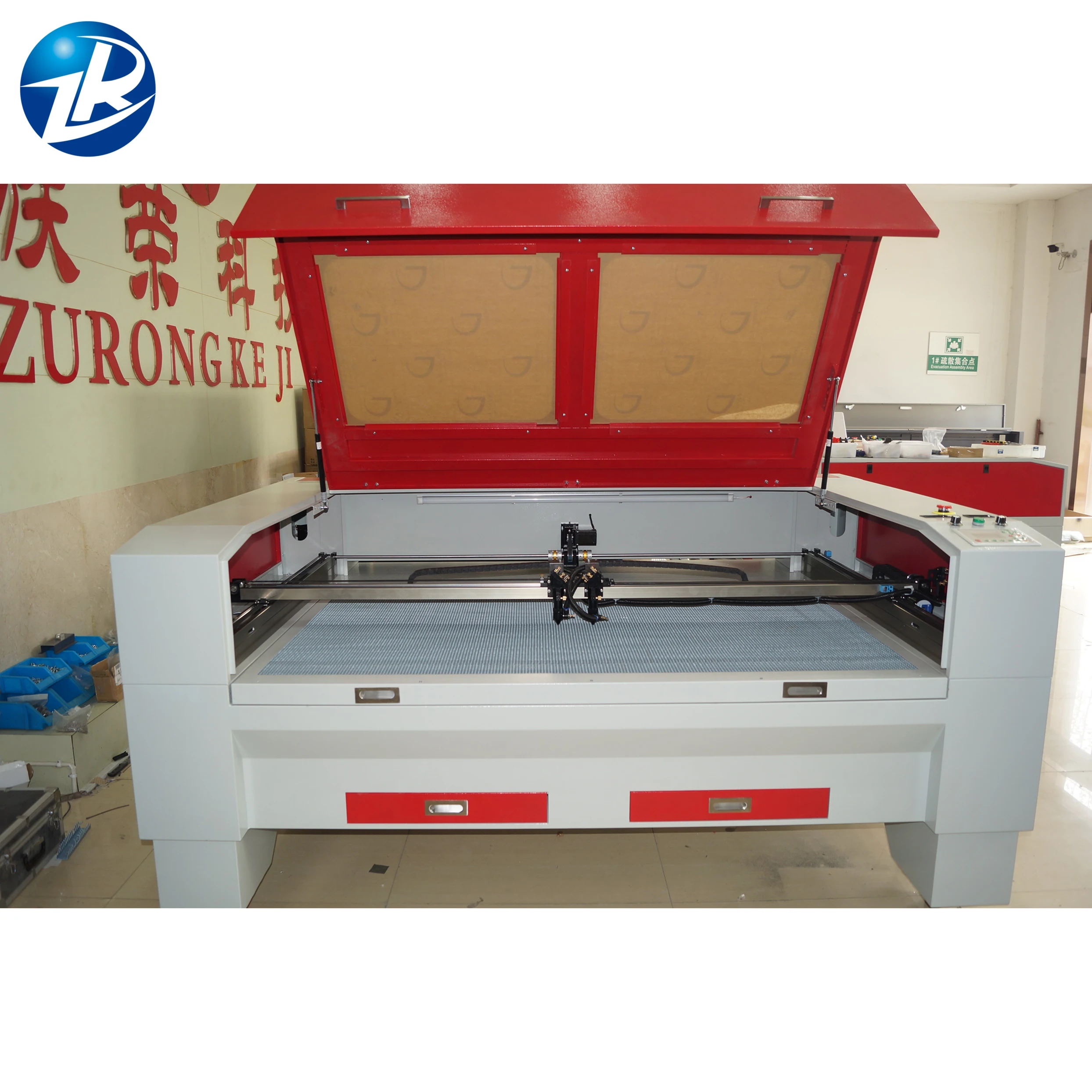 SHZR-LCL 1490 130W Machine Laser Cutting Plexiglass  3015 Clothing Laser Cutting Machine