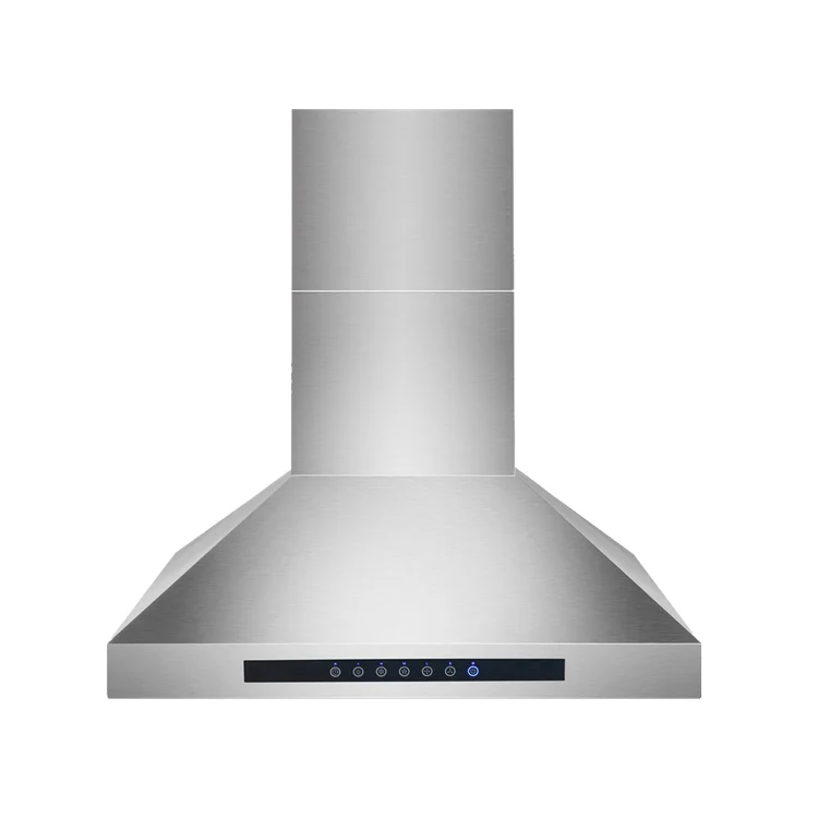 Commercial Kitchen BBQ range hoods 4speed Twin motors with etl
