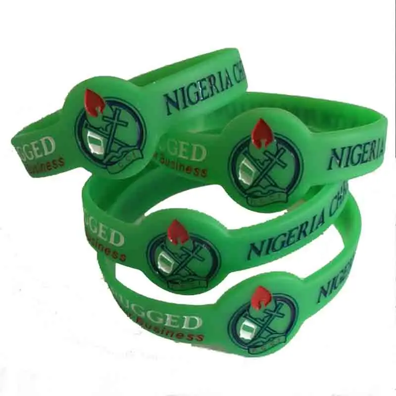 No Minimum Custom  Promotional Bracelet Wrist Bands