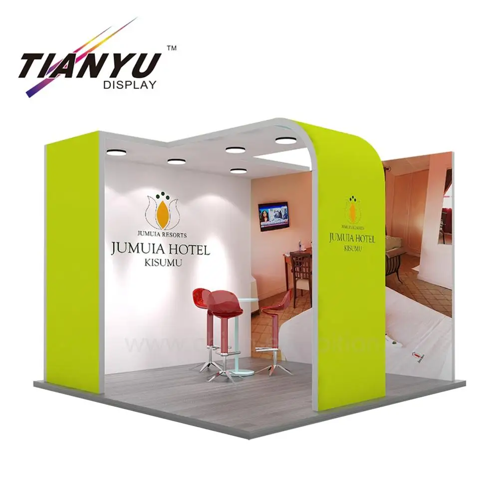 
Aluminium Material Standard Panel Retail 3X3 Size Exhibition Booth 