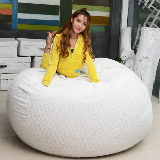 6 feet foam bean bag jumbo super comfortable relax giant bean bag sofa bed