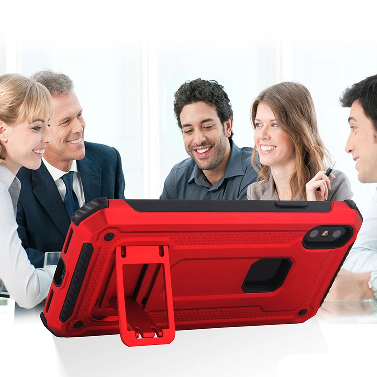 Горячие инновационные Гибридный подставки ударопрочный панцири Телефон чехол для iphone x/xr/xs max