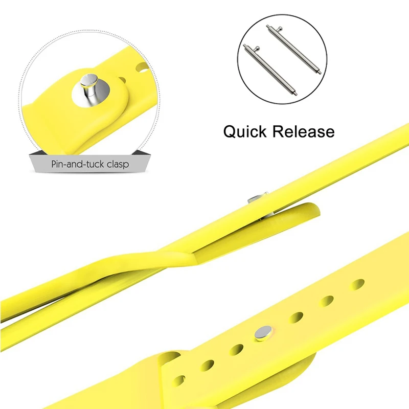 BOORUI 20/22mm Watch Strap Silicone Bracelet For Xiaomi Amazfit Bip Bit Pace straps Correa For Huawei Watch 2/Samsung Gear S2