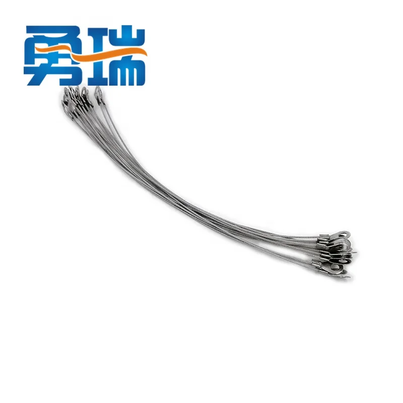 Поставка от производителя Проволочный Трос из нержавеющей стали с концевым фитингом Натяжной трос нейлоновым кабелем