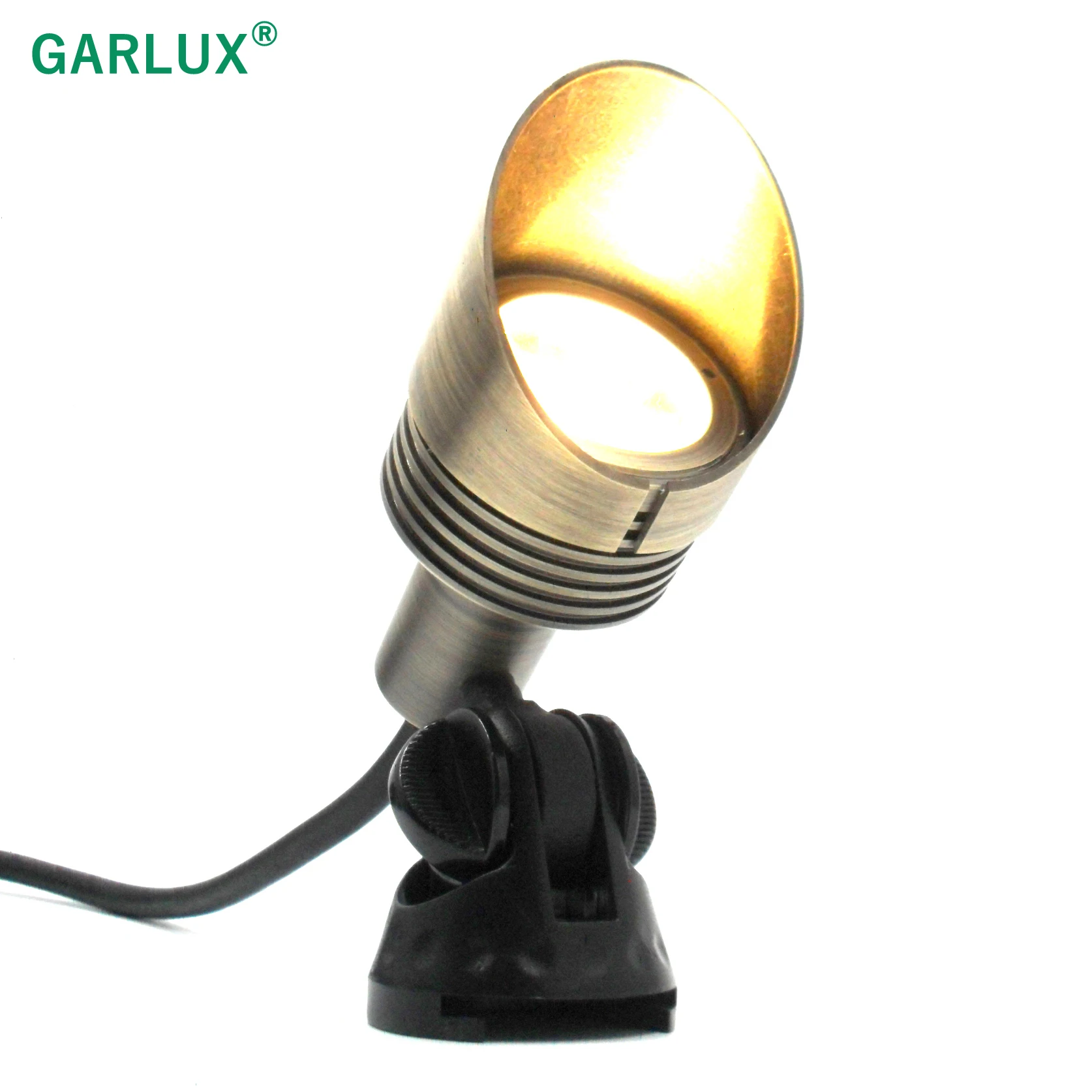 
12/24v 4w led spike light antique brass landscape spot light <span style=