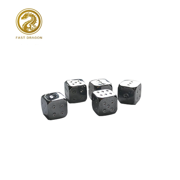 Factory Wholesale Customized 15 mm Eco Plastic Square Dice for Games