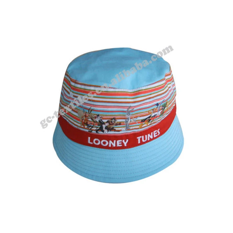 
New product OEM design 100% cotton unisex comfortable looney tunes bucket hat 