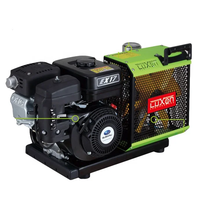 Воздушный компрессор SCBA GMC100/ET 300 бар