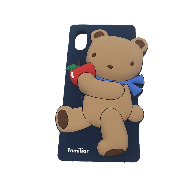 Стильный пользовательский силиконовый чехол для мобильного телефона с изображением персонажей из мультфильма