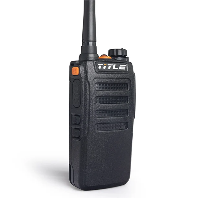 Черный Walkie Talkie с GPS Long Range Военная рация 8 Вт. РЧ Номинальная мощность с 6000 мАч литий-ионный двухстороннее радио