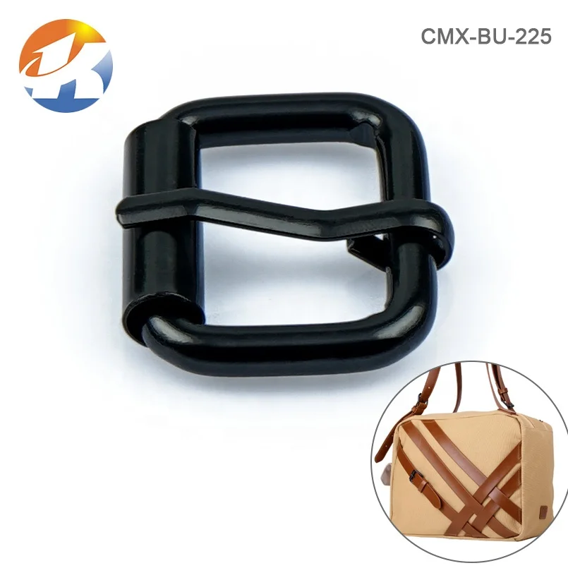 Factory Wholesale Custom Iron Metal Roller Pin Buckles for Belts and Bags