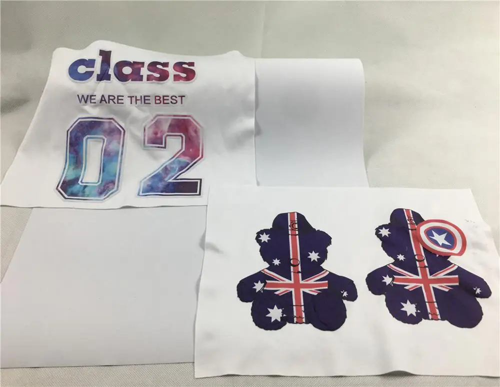 Sublimation printable flock for t shirt print and cut with Roland BN20 printer