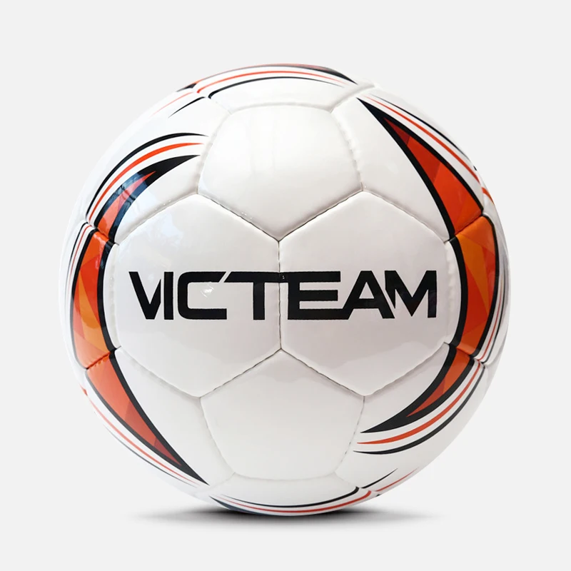 Superfine Hand Stitching Genuine Leather PU Soccer Ball, Wear Proof Normal Size Number 5 Football