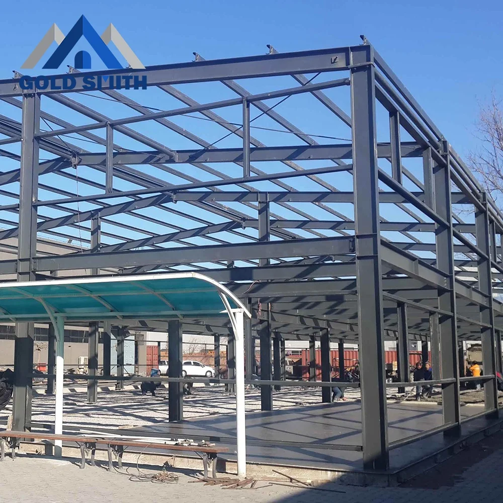 Customized Steel Structure House for Refuse Disposal Plant with High Roof