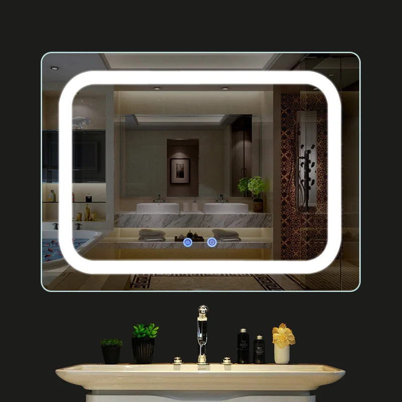 Wholesale Salon Illuminated Lighted Vanity Touch Sensor Switch Screen Smart Led Mirror