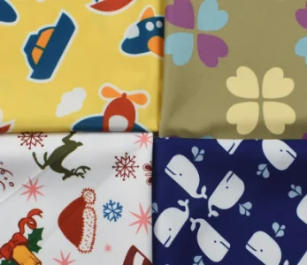 Eco-friendly Washable Waterproof Printed PUL Fabric for Cloth Diaper CPSIA Test